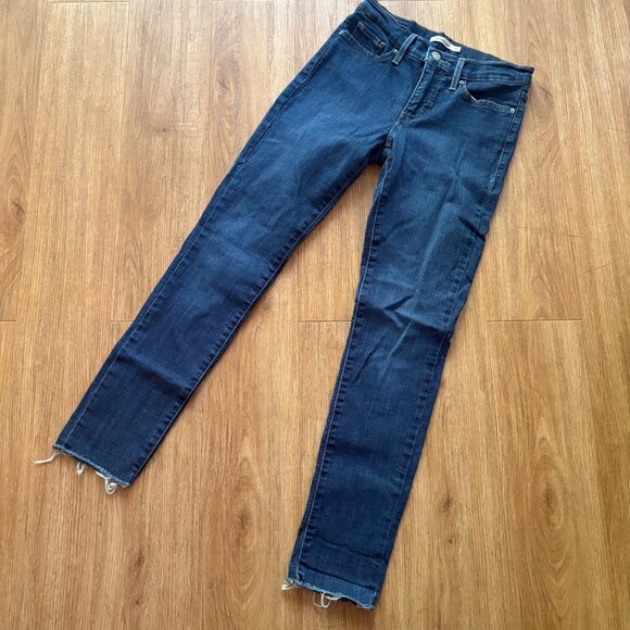 Levi’s 311 Shaping Ankle Skinny Denim Jeans Blue Women’s Size 26 - Picture 1 of 11